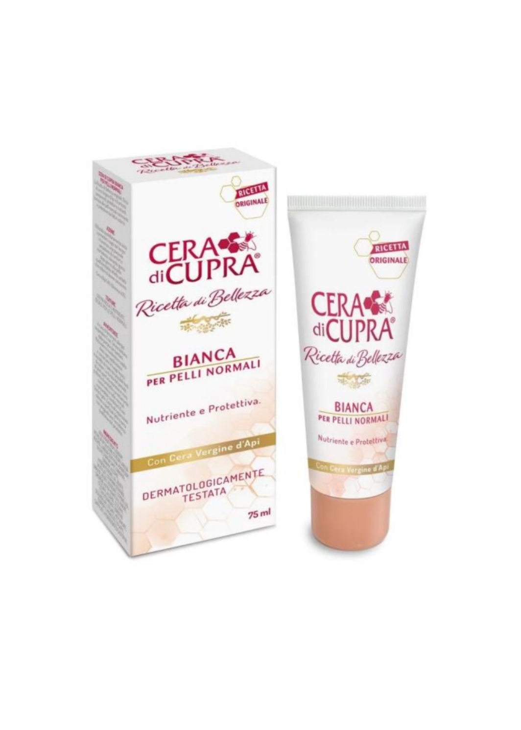 cera di cupra bianca face cream 75ml normal skin