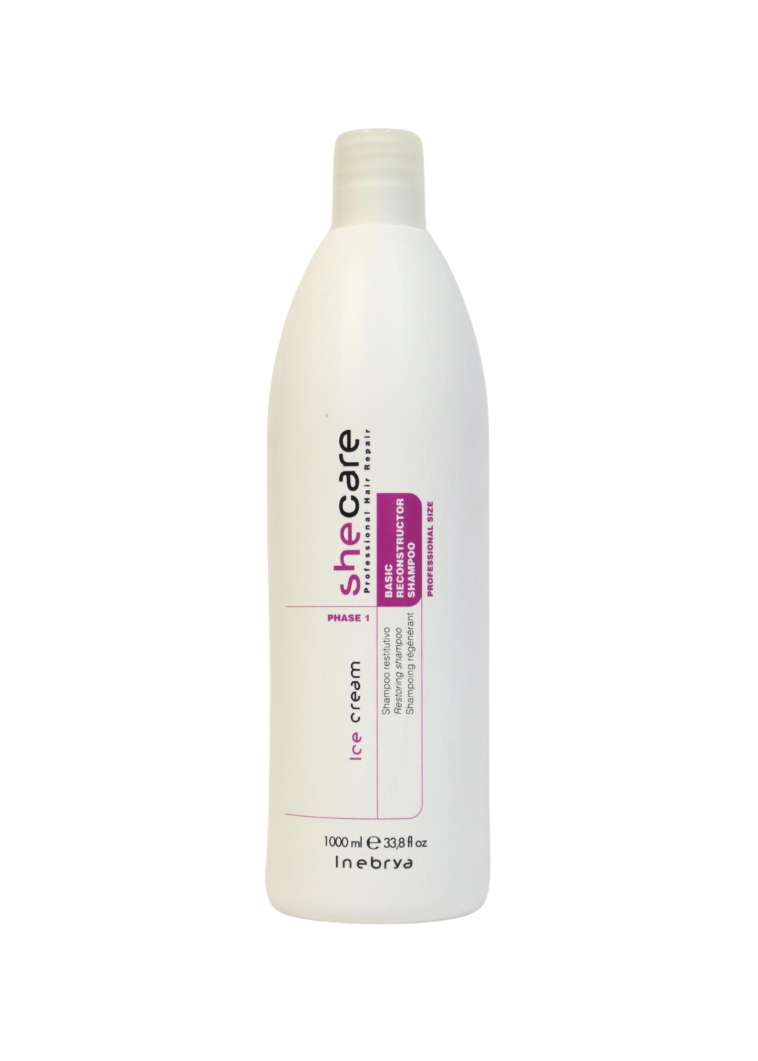Inebrtya Ice Cream shecare reconstractor shampoo 1000ml