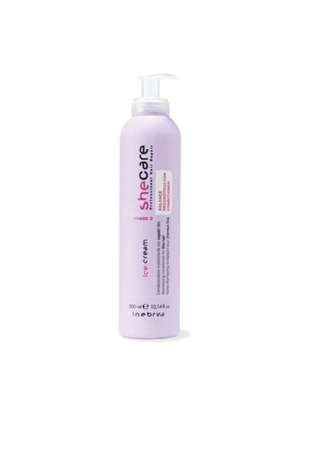 Inebrya Ice Cream SheCare balance reconstructor conditioner 300ml ΠΡΟΣΦΟΡΑ 1+1 ΔΩΡΟ!