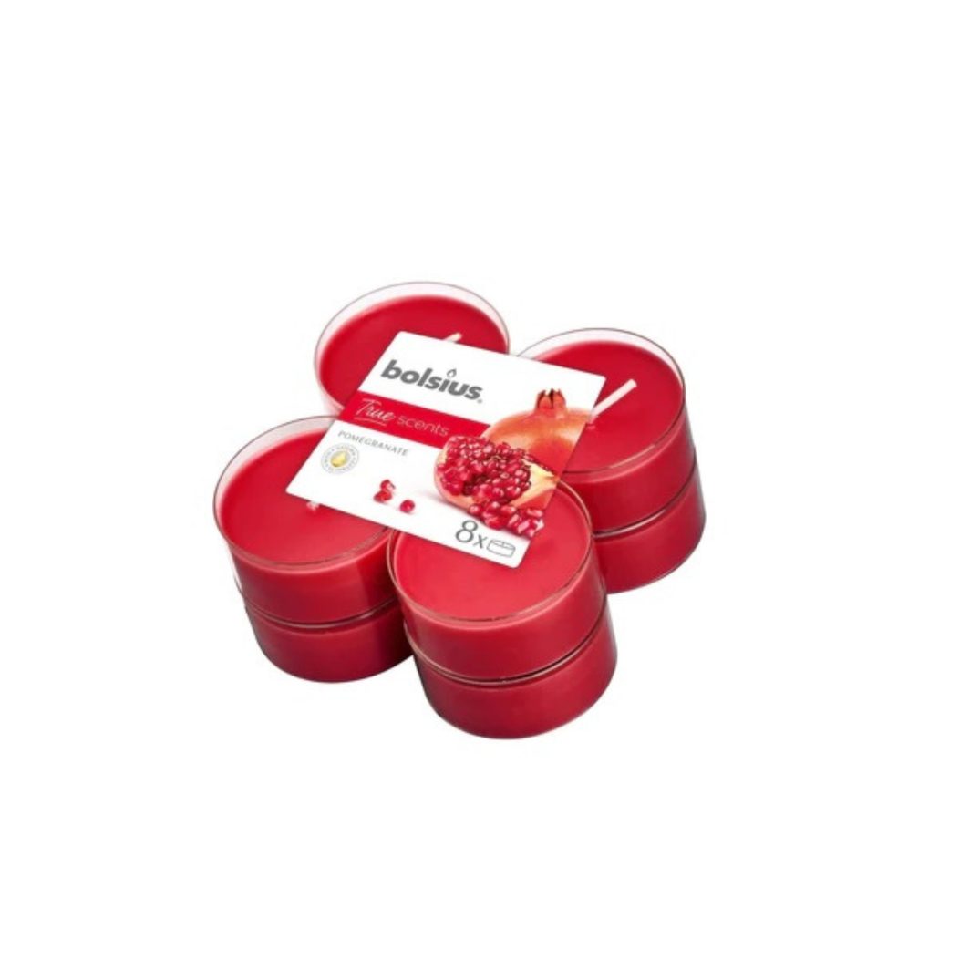 ΑΡΩΜΑΤΙΚΟ ΡΕΣΩ 10ΩΡΩΝ 8 ΤΜΧ BOLSIUS CLEAR CUP - POMEGRANTE