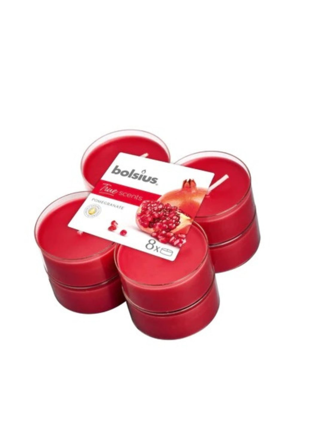 bolsius αρωματικά ρεσω pomegrante 10ωρών