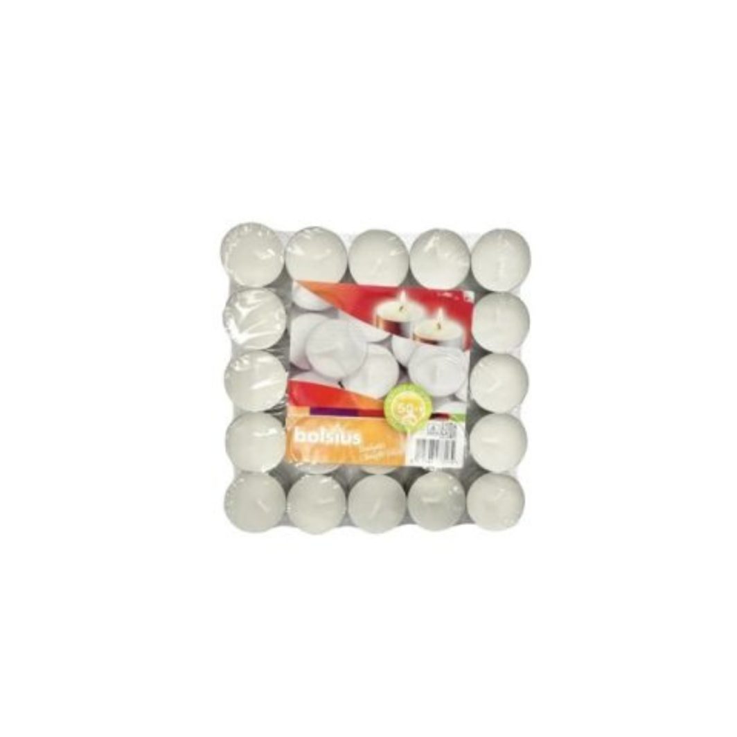 ΡΕΣΩ 4ΩΡΩΝ 50ΤΜΧ TEA LIGHTS BOLSIUS