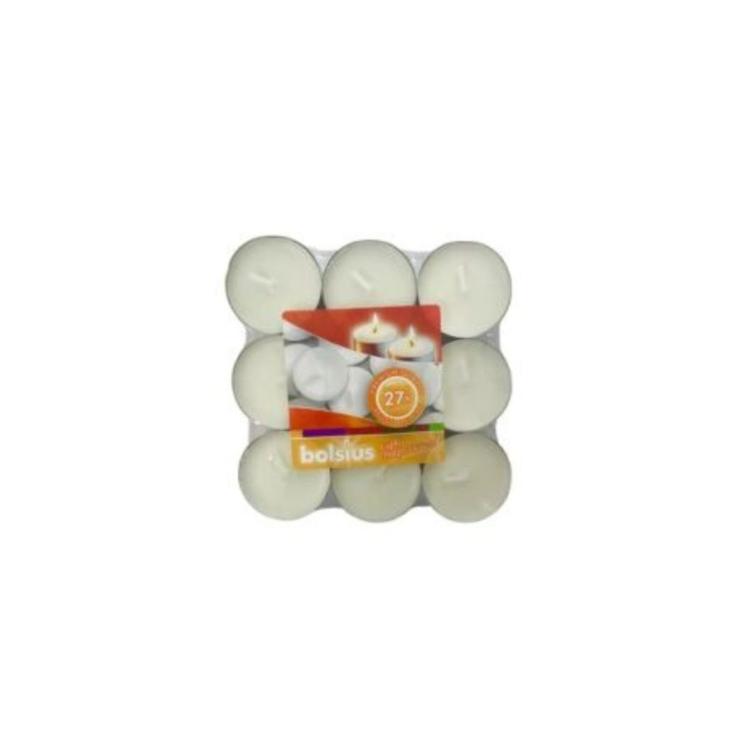 ΡΕΣΩ 4ΩΡΩΝ 27ΤΜΧ TEA LIGHTS BOLSIUS