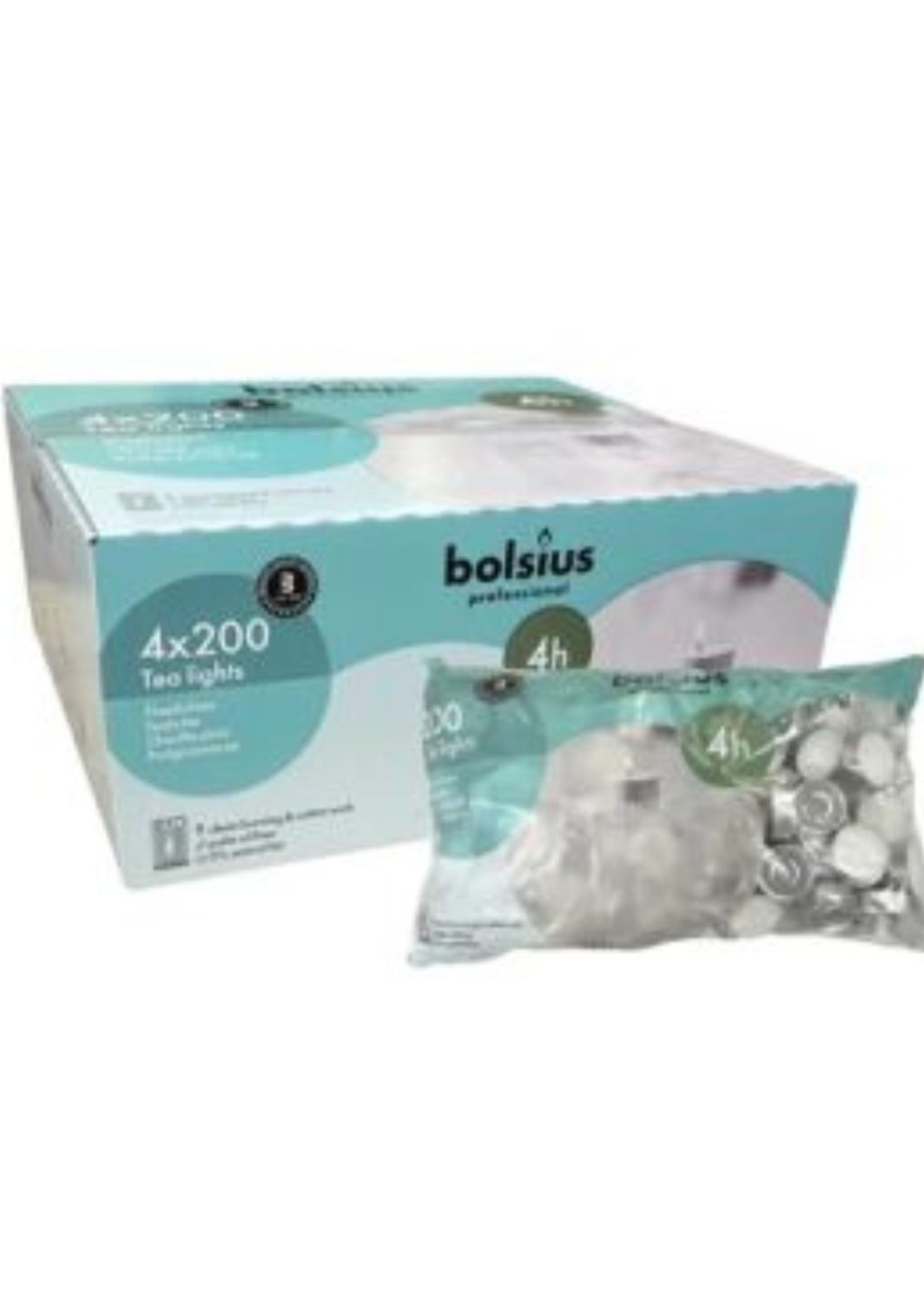 bolsius ρεσώ μη αρωματικά 4 ωρών