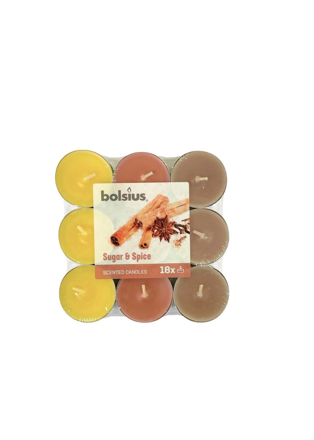 bolsius αρωματικά ρεσω sugar & spice