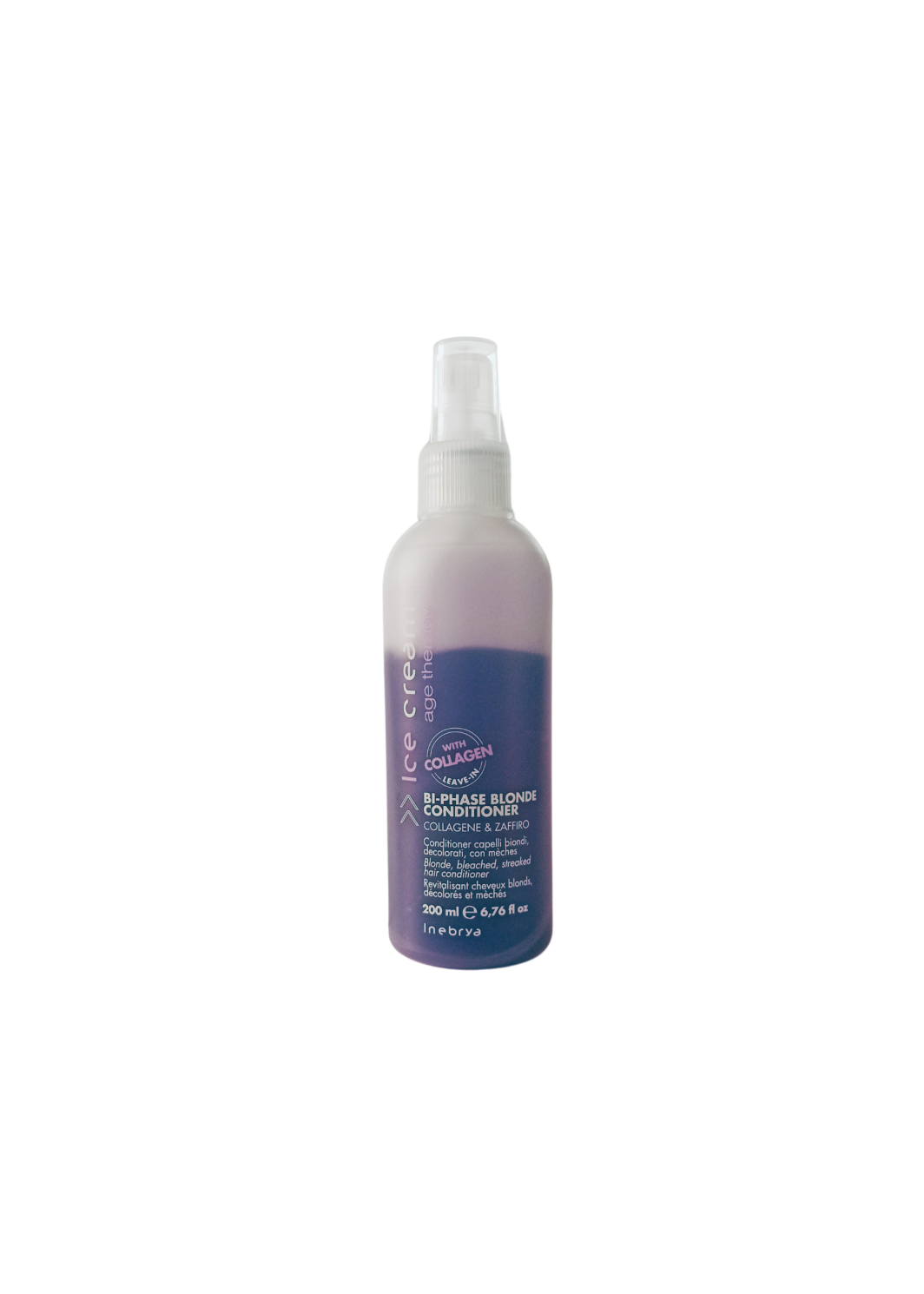 inebrya age therapy BI-phase blonde conditioner 200ml