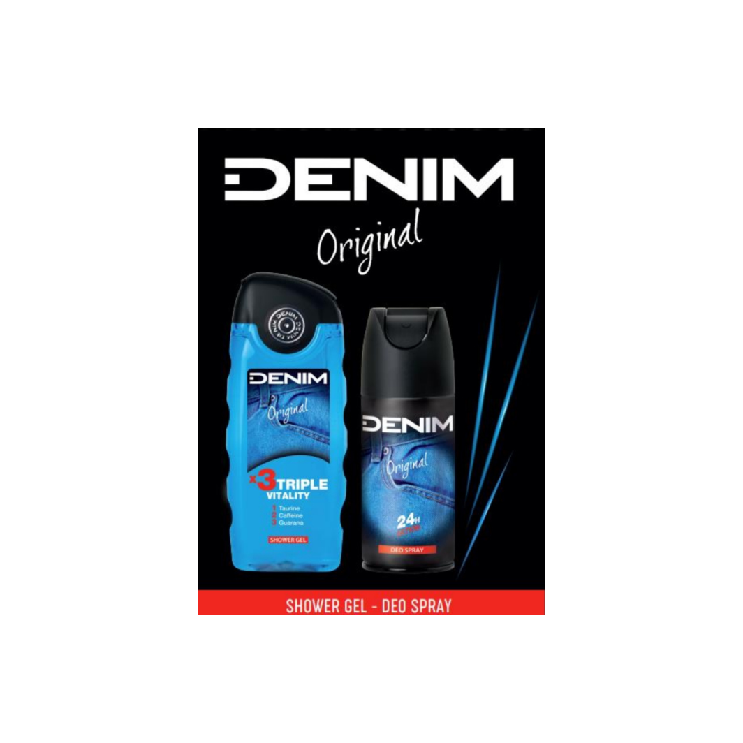 Denim set box original 2 pcs