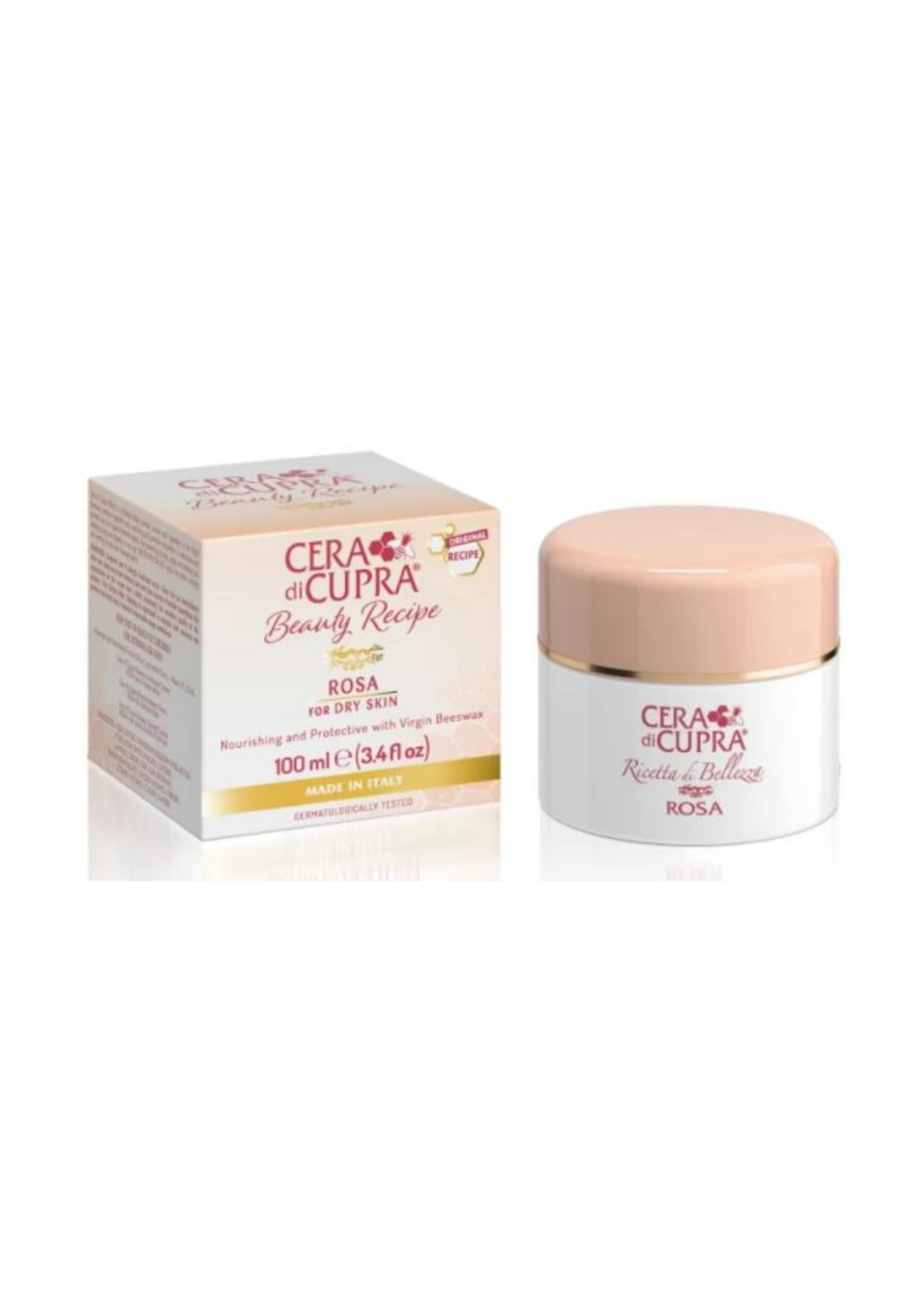 cera di cupra rosa face cream 100ml dry skin