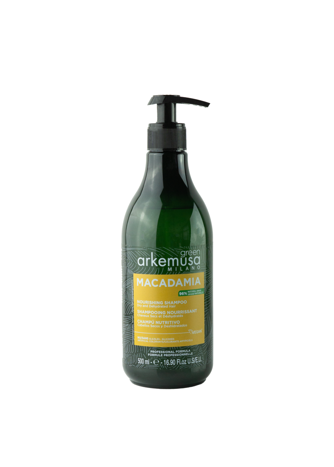 vegan macadamia shampoo arkemusa