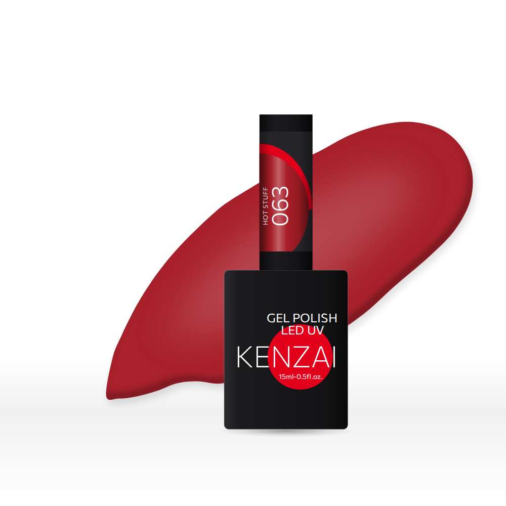 kenzai uv gel 063 hot stuff