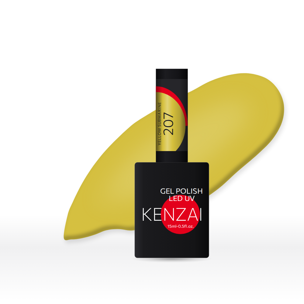 kenzai uv gel 207 yellow submarine