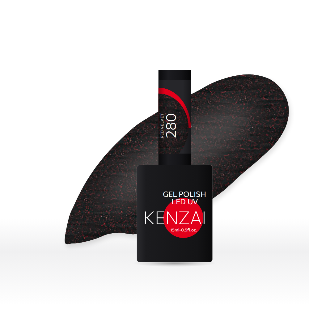 kenzai uv gel 280 red velvet